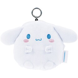 リール付き ぬいぐるみポーチ サンリオキャラクターズ シナモロール ZRNP1