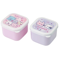 抗菌 ミニシールボックス 2P らぶい～ず MO1WAG