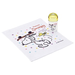 抗菌 ケース付 おしぼり SNOOPY スケートボード OA5AG