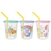 ストロー付 タンブラー 3個 CareBears SIH3ST
