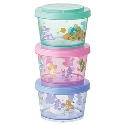 薄肉 保存容器 3Pセット CareBears SIJ3