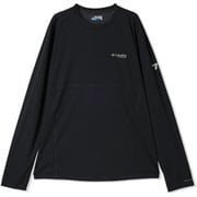 サークリバープロロングスリーブクルー メンズ カットソー Black(010) Lサイズ AE1197