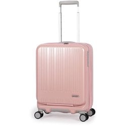 スーツケース MAXBOX（マックスボックス） 拡張タイプ 旅行日数目安：3～4泊 38L/拡張時44L フロントオープンキャリー TSAロック搭載 MX-8011-18W マットバーンコーラル