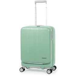 スーツケース MAXBOX（マックスボックス） 拡張タイプ 旅行日数目安：3～4泊 38L/拡張時44L フロントオープンキャリー TSAロック搭載 MX-8011-18W マットアッシュグリーン