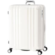 スーツケース デカかるEdge 拡張タイプ 旅行日数目安:8~10泊 102L/拡張時120L 前輪ストッパー TSAロック搭載 ALI-089-102 バニラ