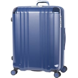 スーツケース デカかるEdge 拡張タイプ 旅行日数目安：8～10泊 102L/拡張時120L 前輪ストッパー TSAロック搭載 ALI-089-102 マットネイビー