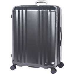 スーツケース デカかるEdge 拡張タイプ 旅行日数目安：8～10泊 102L/拡張時120L 前輪ストッパー TSAロック搭載 ALI-089-102 ウェーブブラック