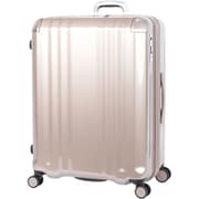 スーツケース デカかるEdge 拡張タイプ 旅行日数目安:8~10泊 102L/拡張時120L 前輪ストッパー TSAロック搭載 ALI-089-102 シャンパンゴールド