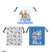 ディズニー 巾着 S 3枚セット ミッキー&フレンズ