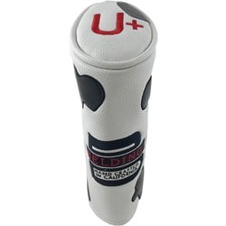 HBHC-000097 [カウパッチ ハイブリッド ヘッドカバー ＃U＋ ホワイトクラシック/バーガンディグレーズ/Dグレーバッファロー]
