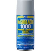 B519 Mr.サーフェーサー1000（徳用） スプレー グレー [プラモデル用塗料]