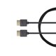 HDMIケーブル 1.0m（スリム） イーサネット対応ハイスピード HDMI to HDMIケーブル TYPEA HDC10