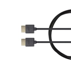 HDMIケーブル 1.0m（スリム） イーサネット対応ハイスピード HDMI to HDMIケーブル TYPEA HDC10