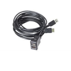 USB/HDMI延長ケーブル トヨタ/ダイハツ専用 USB/HDMIポート USB入力ポート 2m USB2.0 ハイスピードHDMI 薄型コネクター （アルパインナビ対応） USB10A