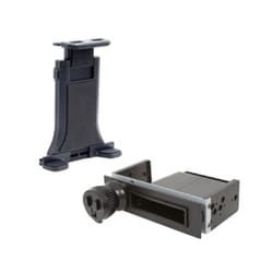 1DINスペースに固定するスタンド+各種ホルダーセット （タブレットホルダー1DINスペーススタンドセット） BSA122