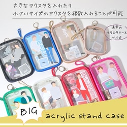 アクスタケース M ピックミーカラー 持ち運び （ アクリル