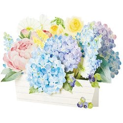初夏カード 季節の花かご 484261