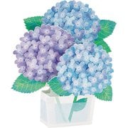 初夏カード 立体 切り花アジサイ 006688