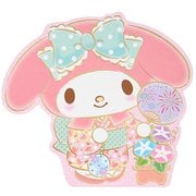 サマーカード マイメロディ 型抜き 浴衣 687324