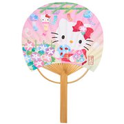 サマーカード キティ 竹うちわ風鈴 684899
