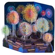 サマーカード 立体花火 687707