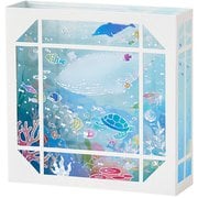 サマーカード 白枠に海の生き物 687758