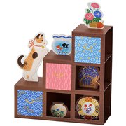 サマーカード 階段だんすとネコ 688029