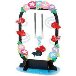 サマーカード 置型金魚風鈴 689491