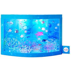 サマーカード 音と光付き 水族館 388726