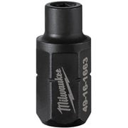 INSIDER パススルーラチェット専用 1/4インチ(6.35mm) 六角軸ドライバービット用アダプター 49-16-1663
