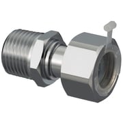 ナット付アダプター メッキ付 R3/4×G1/2 日本水道協会認証登録品 OS-099M-S
