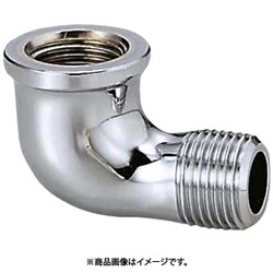 砲金ストリートエルボ（青銅） Rc3/4×R3/4 バフ・メッキ付 OT-074MB