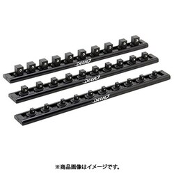 アルミソケットホルダー300mm 1/4sq 10pcs用 DNJALR230010