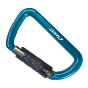 カラビナ ツイストロック耐荷重400kg ブルー DNJCBLU