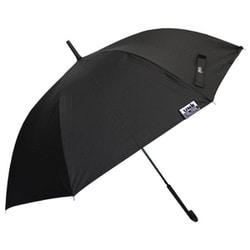 日傘 長傘 晴雨兼用 無地 UNB 65cm ジャンプ式 一級遮光 内側黒コーティング UPF50＋ ブラック 2120BK