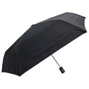 折りたたみ傘 晴雨兼用 袋カラビナ付き【UNB】 55cm ジャンプ式 自動開閉 UVカット加工 ブラック 4088BK