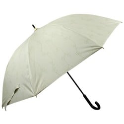 日傘 長傘 婦人用 晴雨兼用 ラインフラワー 47cm 手開き式 一級遮光 内側黒コーティング加工 UV99.9％カット UPF50＋ オフ白 6697OF