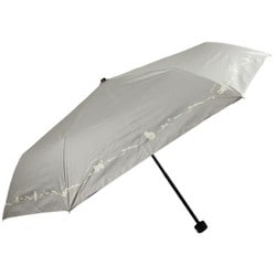 日傘 折りたたみ傘 婦人用 晴雨兼用 ミニ バレリーナキャット 50cm 手開き式 一級遮光 内側黒コーティング加工 UV99.9％カット UPF50＋ グレージュ 6706GY