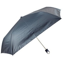 子供用折りたたみ傘 晴雨兼用 ミニ 学童 無地 カラビナ手元 55cm ジャンプ式 一級遮光 内側黒コーティング加工 UV99.9％カット UPF50＋ 強風対応 ネイビー 6714NV