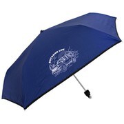 子供用折りたたみ傘 晴雨兼用 アウトドアライフ 55cm 手開き式 一級遮光 ネイビー 6681NV