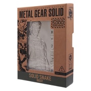 METAL GEAR SOLID ソリッド・スネーク インゴット(シリアルナンバー入り)