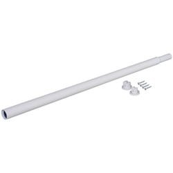 LABRICO ラブリコ 伸縮ロッド M アイアン 幅70～110cm ホワイト IXO-8N