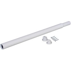 LABRICO ラブリコ 伸縮ロッド S アイアン 幅50～70cm ホワイト IXO-7N