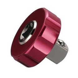 1/4→3/8 アダプタースピンナ レッド DNBA23Q-R