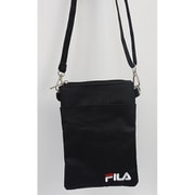 HZ-0166 [FILA 縦型 ミニショルダーバッグ ブラック]