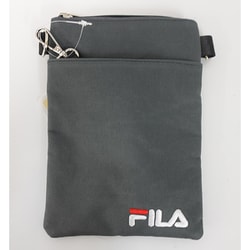 HZ-0166 [FILA 縦型 ミニショルダーバッグ グレー]
