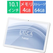 タブレットPC/10型/T606/メモリ 4GB/ストレージ 64GB/Android 14/ホワイト TE10D1M64-KV1W