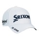 ゴルフキャップ メンズ SRIXON キャップ フリーサイズ（56～60cm） ベルト式 ホワイト/ネイビー SMH5150X