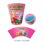 たべっ子どうぶつ THE MOVIE メラミンカップ 集合ピンク