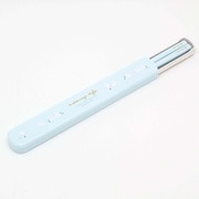 HS-16 [引フタ 箸箱 箸 19.5cm セット シマエナガ 持ち運び静か 抗菌 Ag 食洗機対応 幅20.6×奥行3×高さ1.4cm 日本製]